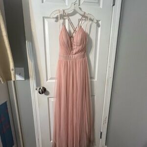 Emerald Sundae Blush Maxi Dress